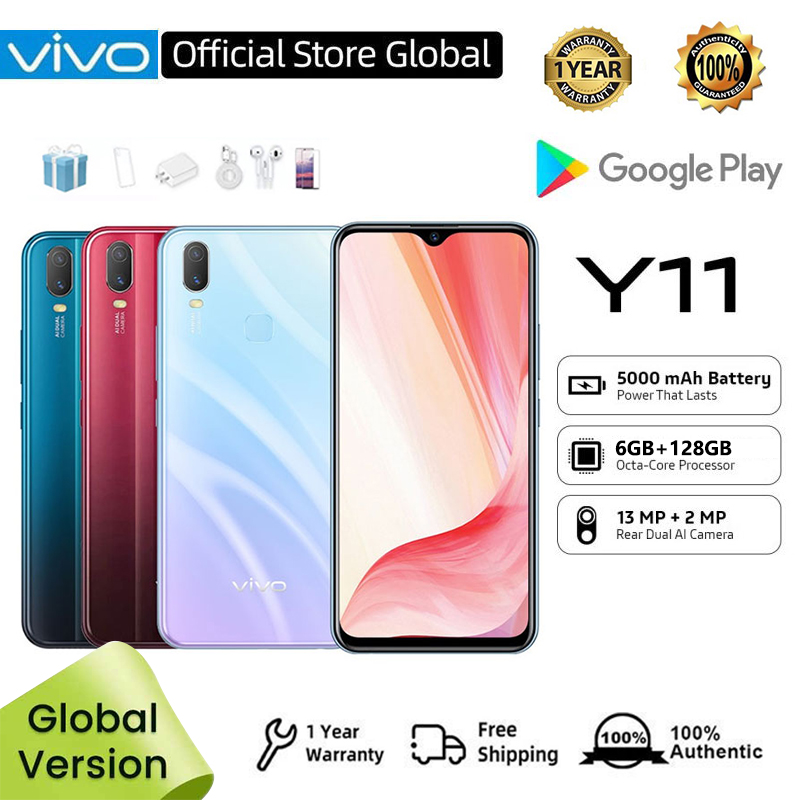 vivo y11 6gb 128gb