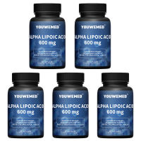 Alpha Lipoic Acid 600 mg Glucose Metabolism Support Regenerate Antioxidants Helps relieve nerve pain 60 Capsules