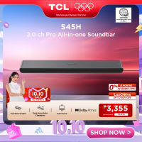 iFFALCON [TCL] S45H Wireless Pro All-in-One 2.0 channel Soundbar Speaker System - (Dual Bass System Dual Horn Echo Chambers Tutti Choral Dolby Atmos)