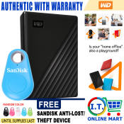 WD 1TB Portable External Hard Drive with FREE POUCH