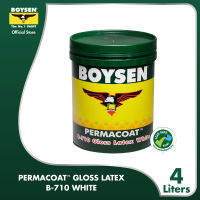 BOYSEN Permacoat Gloss Latex White B710-4L