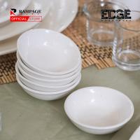 Edge 2.75 and 4 Inches set of 6 Dipping Sauce DishesRound Soy Sauce Dipping Bowls Dipping Bowls ceramic Watercolor Palette