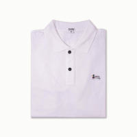 Ducks Unlimited Mens 100% Egyptian Cotton Casual Plain Golf Polo Shirt - White (711967)