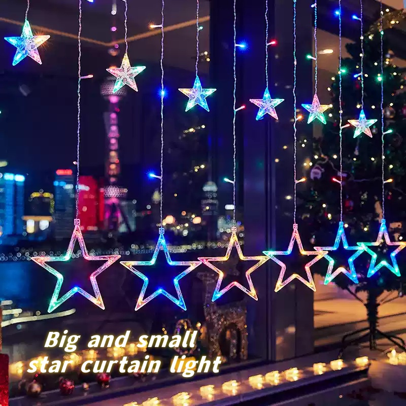 Christmas Lights Fairy Lights christmas string lights christmas decoration for home christmas lights solar outdoords christmas decorationd 2024 Garden lights waterproof outdoors garden decoration christmas tree LED lights party decoration garden light