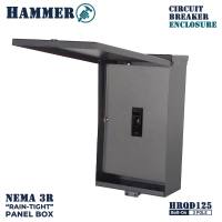 HAMMER Nema 3R RAIN-TIGHT PANEL BOX Electrical Enclosure for Bolt-on 2/3-Pole (Breaker NOT included)