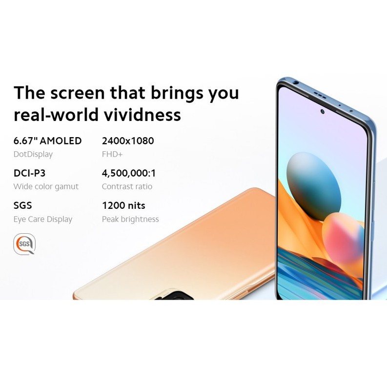 Xiaomi redmi note 10 pro Global Version(8GB+128GB)cellphone smartphone