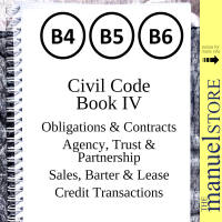 Notebook Codal (2025) - Civil Code of the Philippines Laws Family Sales Obligations Contract