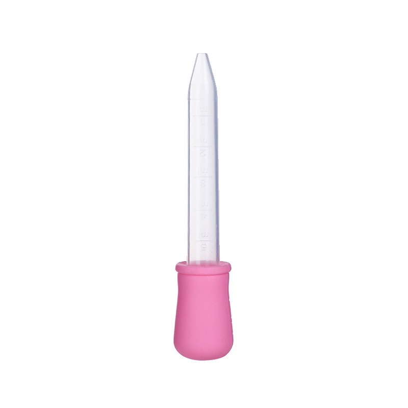 Liquid Droppers Silicone 5ml Clear Liquid Medicine Eye Dropper with Bulb Tip for Kids Candy Mold