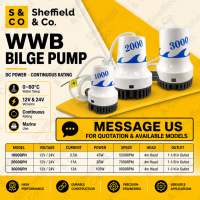 WWB Bilge Pump 3000GPH 24V (06928/24V)