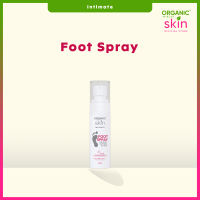 Organic Skin Japan Intimate Foot Spray 60ml with Tea Tree Oil Anti Sweat Antibacterial Anti Odor