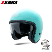 Zebra 807 CRUISER Half Face Retro Classic Helmet for Motorcycle Men Women Vintage Helmet