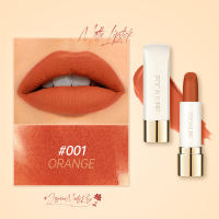 Focallure Natural #JasmineMeetsRose Matte Lipstick High Pigment Waterproof Lightweight Non-Clump Soft Smooth