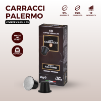 Carracci Coffee Capsules MIlano - Nespresso Compatible Pods Capsule Specialty Espresso Varganation Made in Italy - 10 per Box