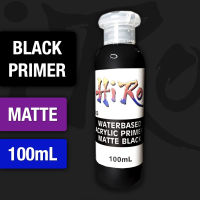 White / Gray / Black Waterbased Matte Primer by Hiro Paints (100mL or 30mL)