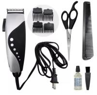 Scarlett Hair Clipper Razor Haircut Set Professional Trimmer Set Electric Hair Clipper Shaver Adjustable Blade Depth Guide With Comb Attachments Barber Comb Cleaning Brush Lubricating Oil & Scissor for Home Haircut