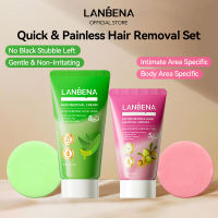 LANBENA Hair Removal Cream Leg/Underarm Painless Hair Remover Gentle Depilation Not Stimulating Effective Epilator Nourishing Repairing Body Care