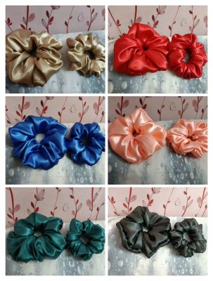 Scrunchies XL and Medium Size