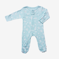 Dandelions Zipper Footie Harbor