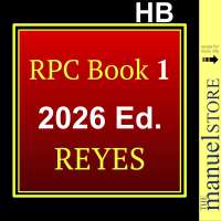Reyes Book 1 (2026) - Revised Penal Code - Criminal Law - One I - By Luis The