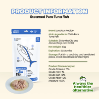 Luscious Recipe Steamy Chomps Pure Chicken Breast Steamed Meat For Dogs and Cats Food Topper Meat Toppers