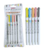 Zebra Highlighter MILDLINER Dual Tip (3pcs & 5pcs Set )