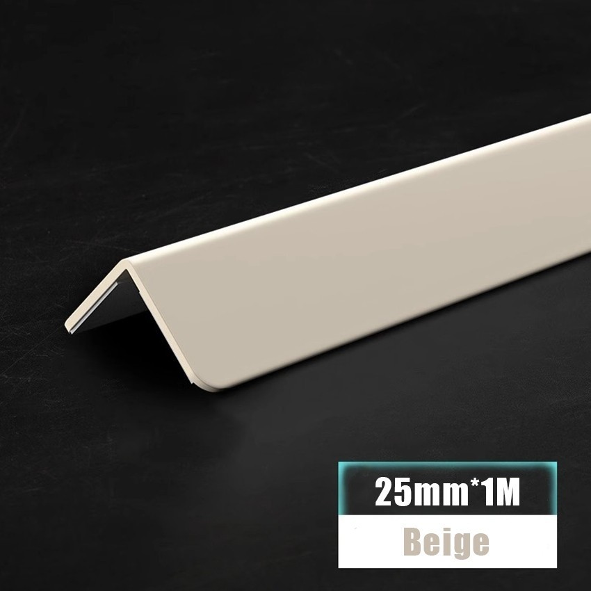 PVC Self Adhesive Corner Guards For Wall Corner Furniture Stairs 1M Table Edge Kids Protection Strip