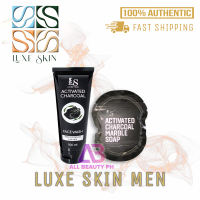 Luxe Men Activated Charcoal Facial Wash | Marble Soap
