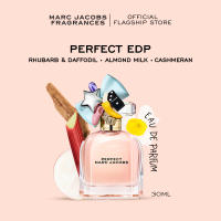 Marc Jacobs Fragrances Perfect Eau De Parfum 50ml - Rhubarb And Daffodil Almond Milk Cashmeran | Comfort Floral Perfume | Fragrance for Women