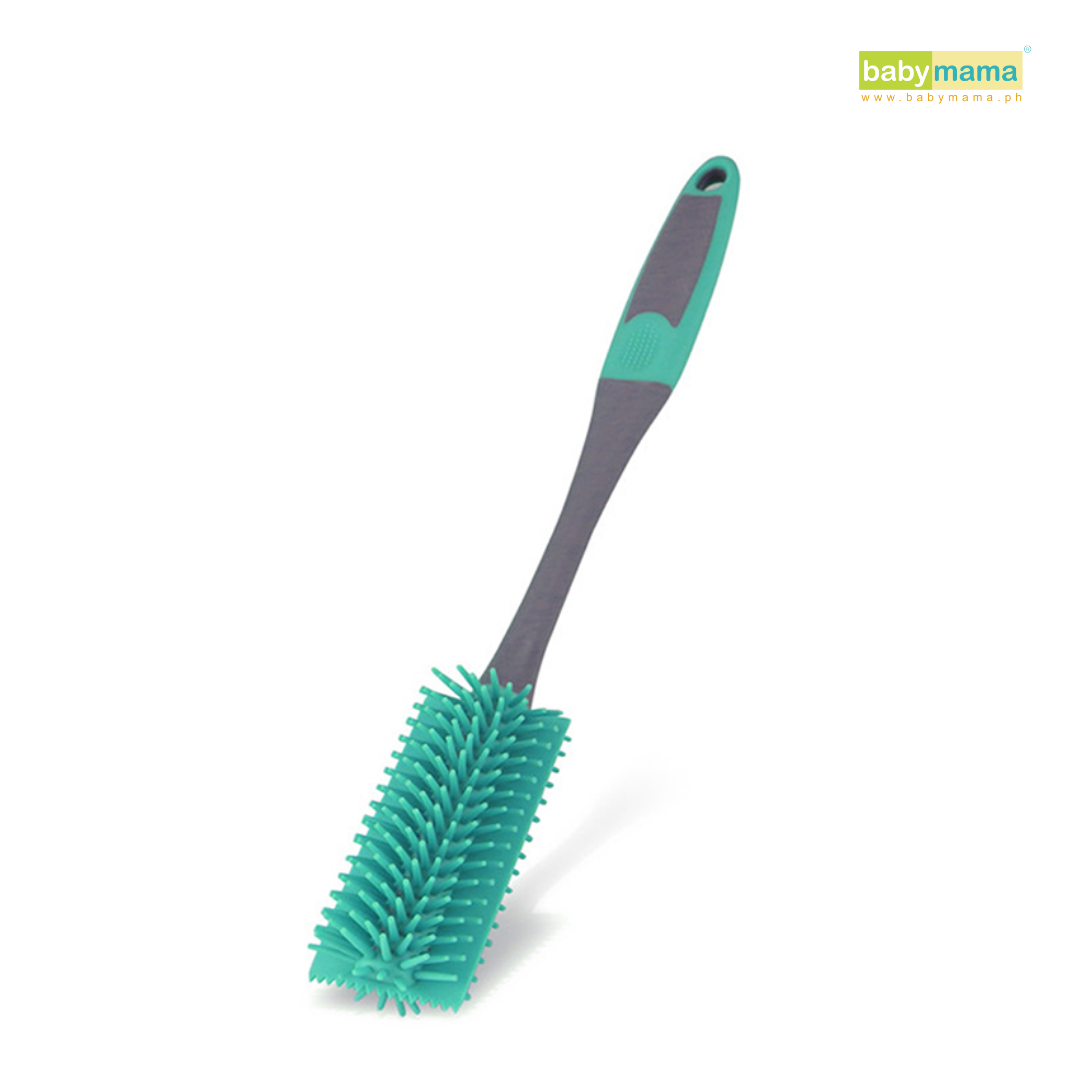 Huppy Buppy Silicone Bottle Brush | Baby Feeding Bottle Breastmilk Storage BPA Free