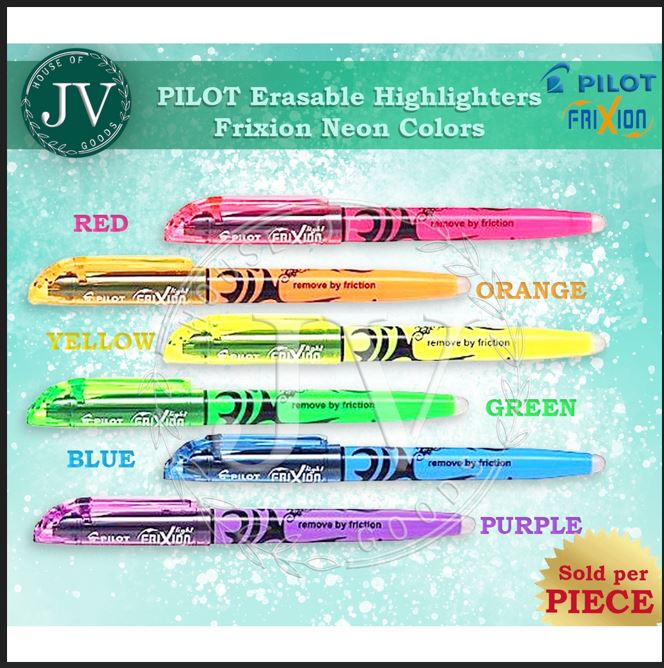 Frixion Highlighter Neon Colors 1pc