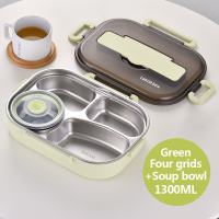 Lunch Box 304 Stainless Steel Lunch Box For Kids Adults bento lunch box Portable Insulated lunch box Microwavable lunch