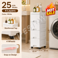 LifeStow Drawer Cabinet Locker Cabinet Furniture Cabinet Clothes Storage Cabinet Childrens Toy Storage Cabinet Kitchen Locker Cabinet 15-25cm Wide White Sealed Cabinet With Pulley