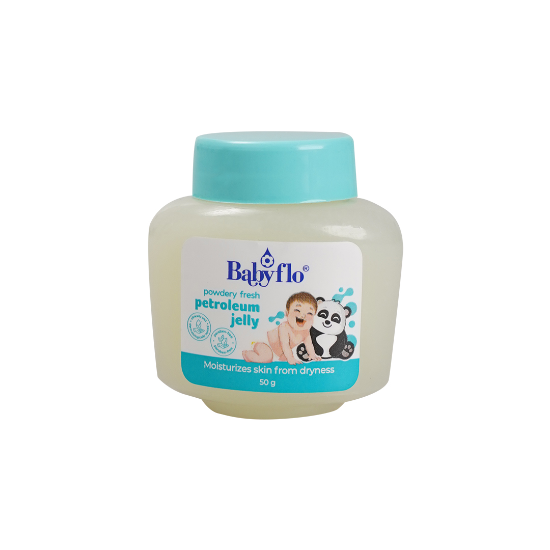 Babyflo Petroleum Jelly Powdery Fresh 50g
