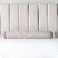 NORDIC HOME Bolster Hotdog Pillowcase - Plain Collection (28x44)