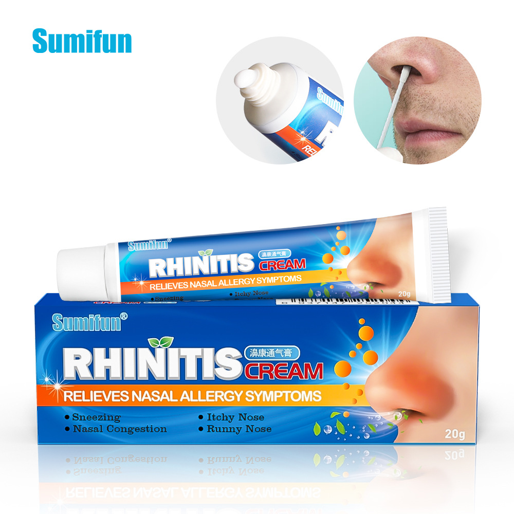 Sumifun Rhinitis Cream Treatment Chronic Rhinitis Ointment Relieve