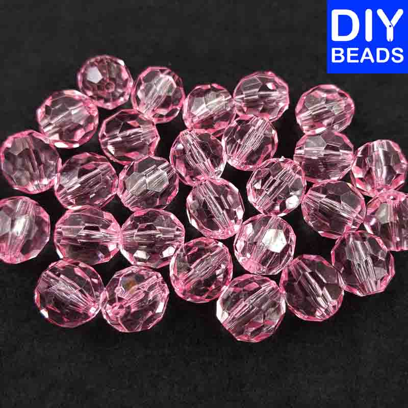 Diy Beads Rough Beads Light Pink #02 (250grams)