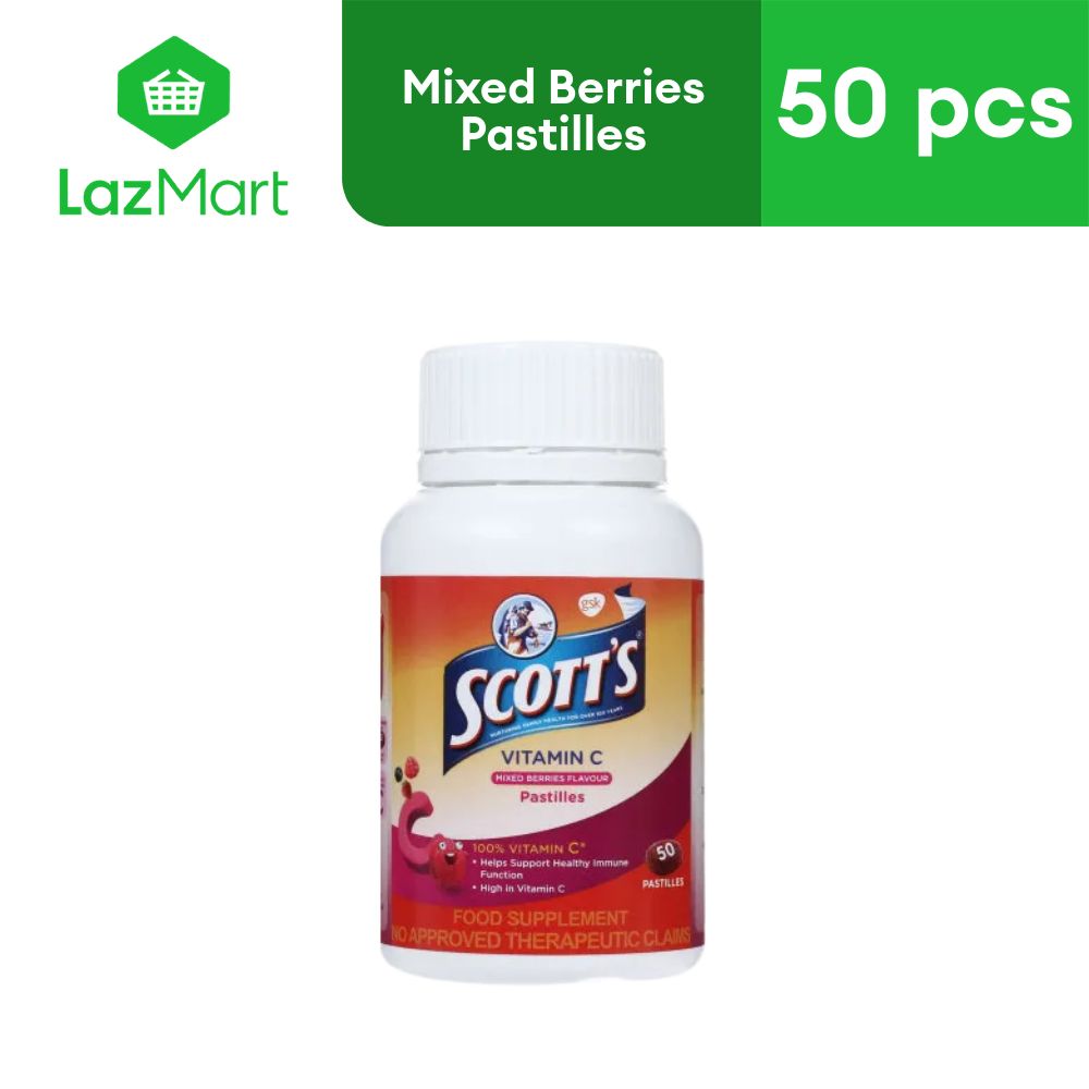 Scotts Pastilles Mixed Berries 50 Pastilles