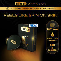 Durex 001 Ultra-Thin Latex-Free Condoms 2s