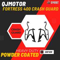 QJMOTOR FORTRESS 400 CRASH GUARD (WHOLE) / MOTORCYCLE ACCESSORIES / HEAVY DUTY / POWDER COATED / LIFE TIME WARRANTY