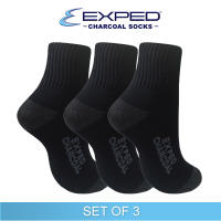 Exped Mens Sports Thick Makapal Cotton Ankle Socks 540168 / 5f0466 - Set of 3