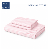 Soft Sewn 3 in 1 Bedsheet Set 1pc Fully Garterized Fitted Sheet 2pcs Pillowcase Lightweight Wrinkle-Resistant Microfiber (Single Semi Double Double Queen King)