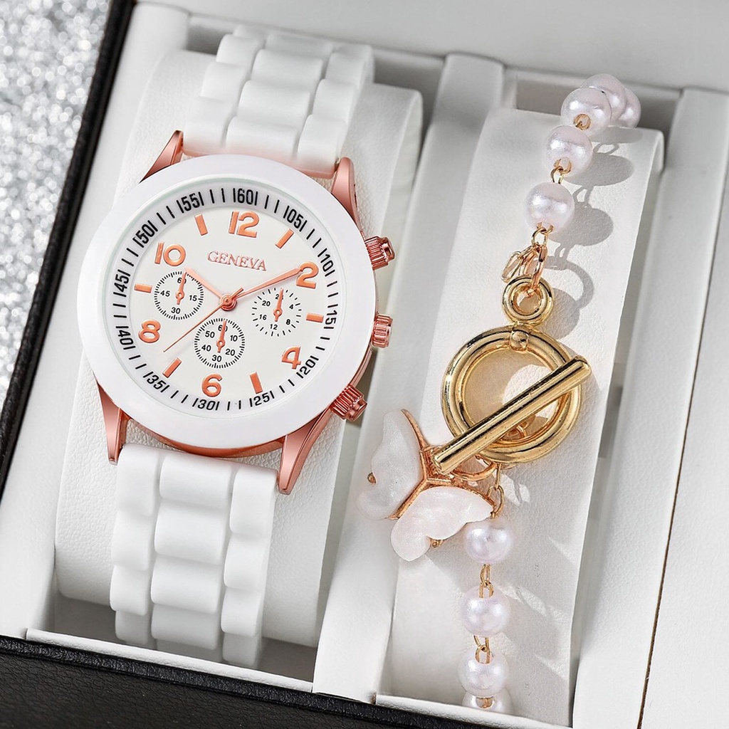 Silicone Watches Student Women Men Sport Quartz Watch Couple Casual Watch
