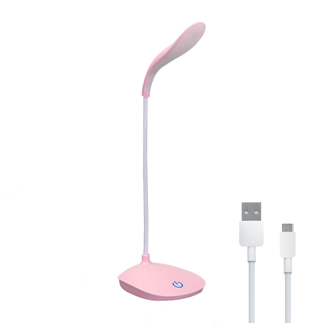 LED Desk Lamp Rechargeable 3 Levels Brightness Touch Table Light Flexible Study Portable Student Reading Eye Caring Soft Light Lamp