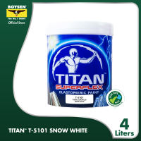 Titan Superflex Elastomeric Paint Snow White T5101-4L