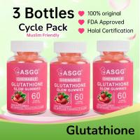 Nature Glow Glutathione Gummies Whitening Skin Brightening Anti-Aging Supplement Strong Nails Joint Support Antioxidant