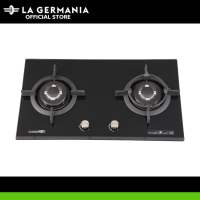 La Germania 78cm Gas Cooktop/Built in Hob GH-820X (Tempered Glass Top)