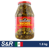 La Costena Nachos Pickled Jalapeno Peppers 1.8 Kg