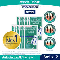 Nizoral® Anti-Dandruff Shampoo - Set of Twelve (12) Sachets