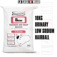 Mi Amore Cat Food | Chicken and Beef | URINARY LOW SODIUM HAIRBALL | 10kg Original Sack | 1kg PACKED | La Casa de Miao