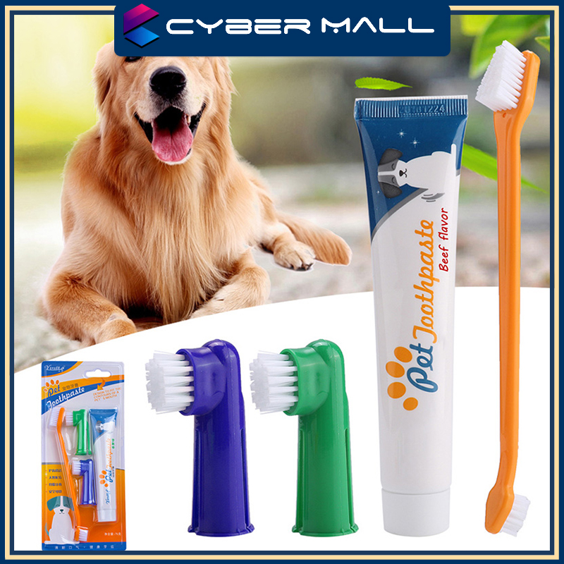 dog toothbrush set